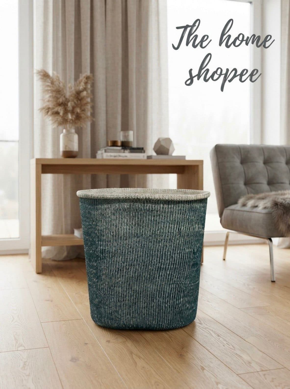 Basket — Teal Rope