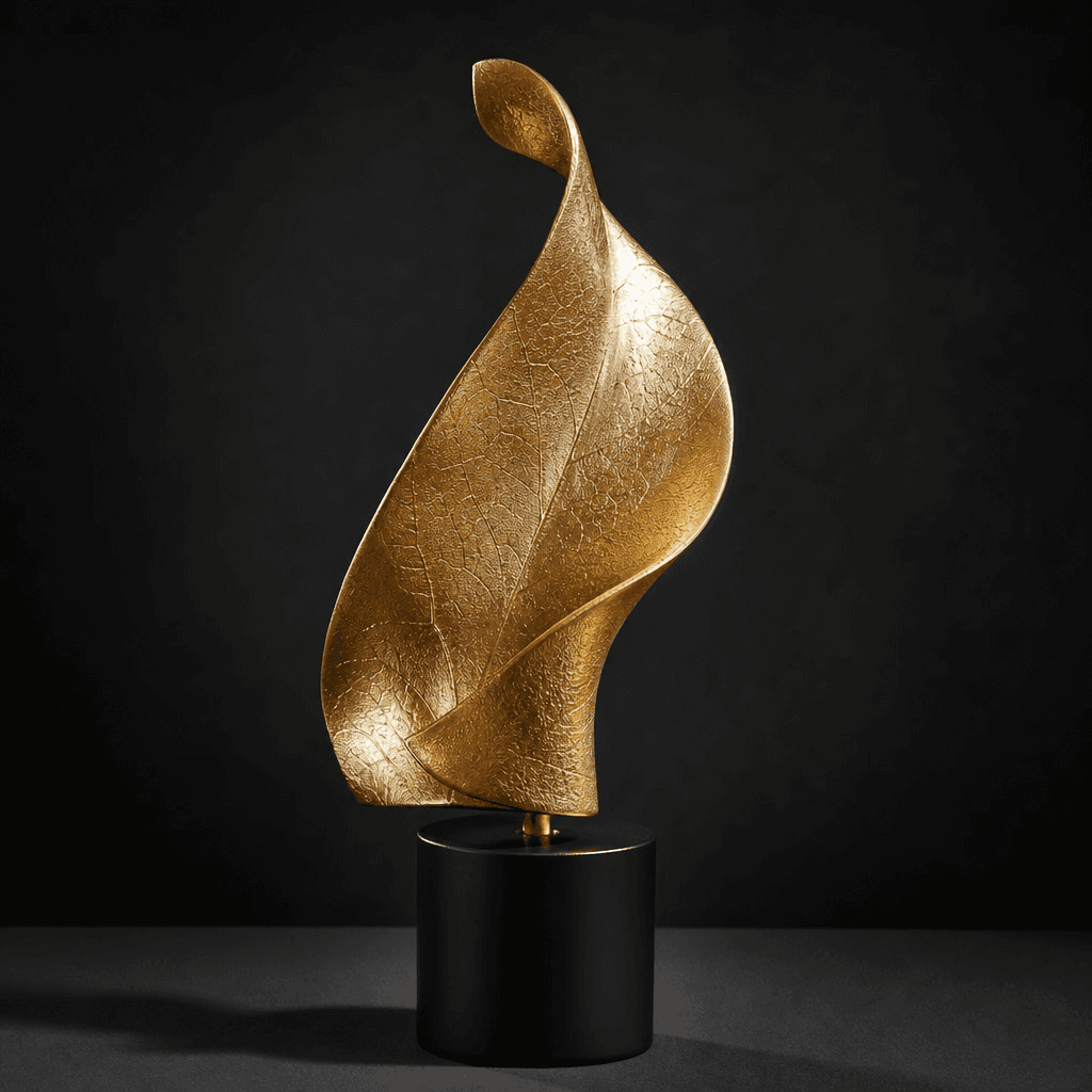 Solstice Gold Sculpture