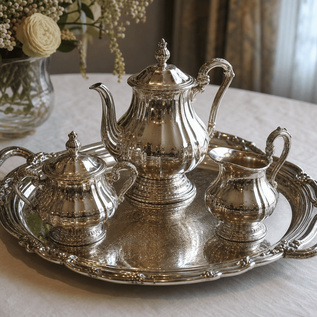 Heritage Brass Tea Service