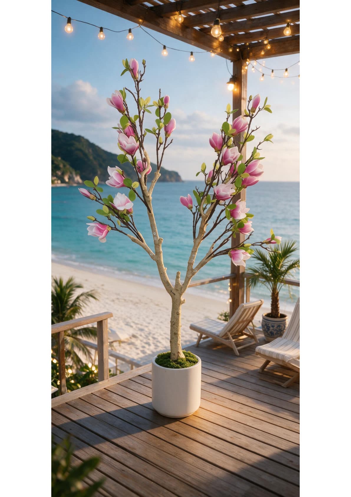 Pink Magnolia Tree, 5 ft 4 in
