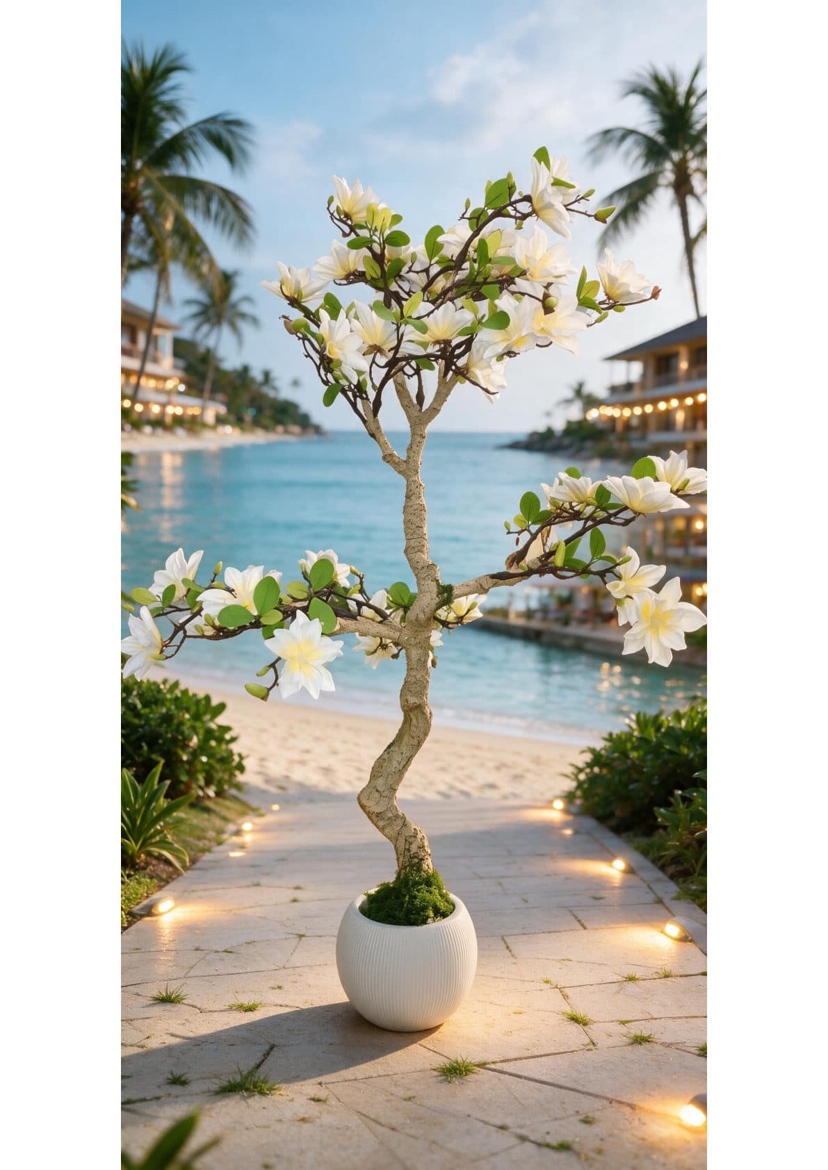 White Magnolia Tree, 4 ft 9 in